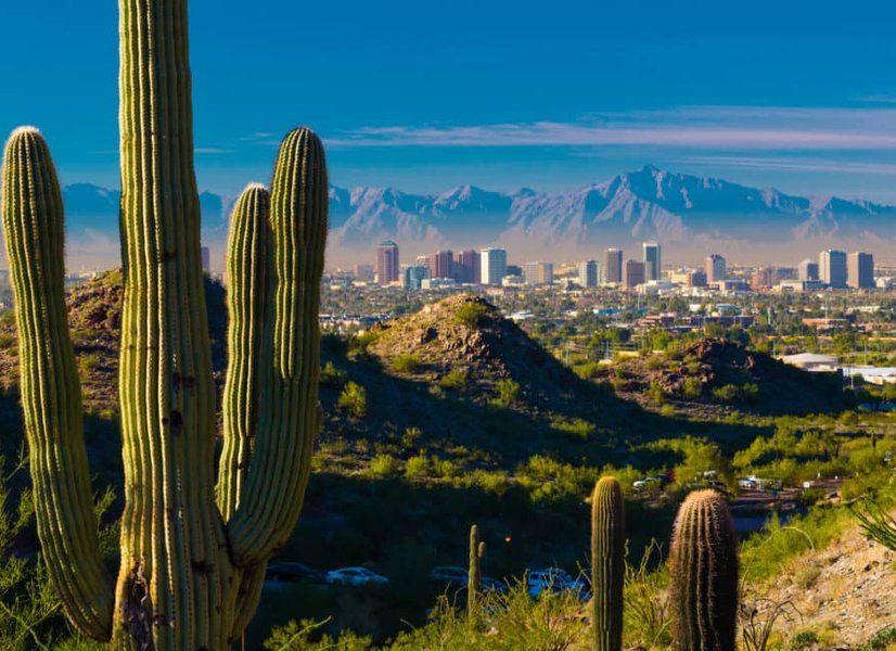 North Phoenix desert view