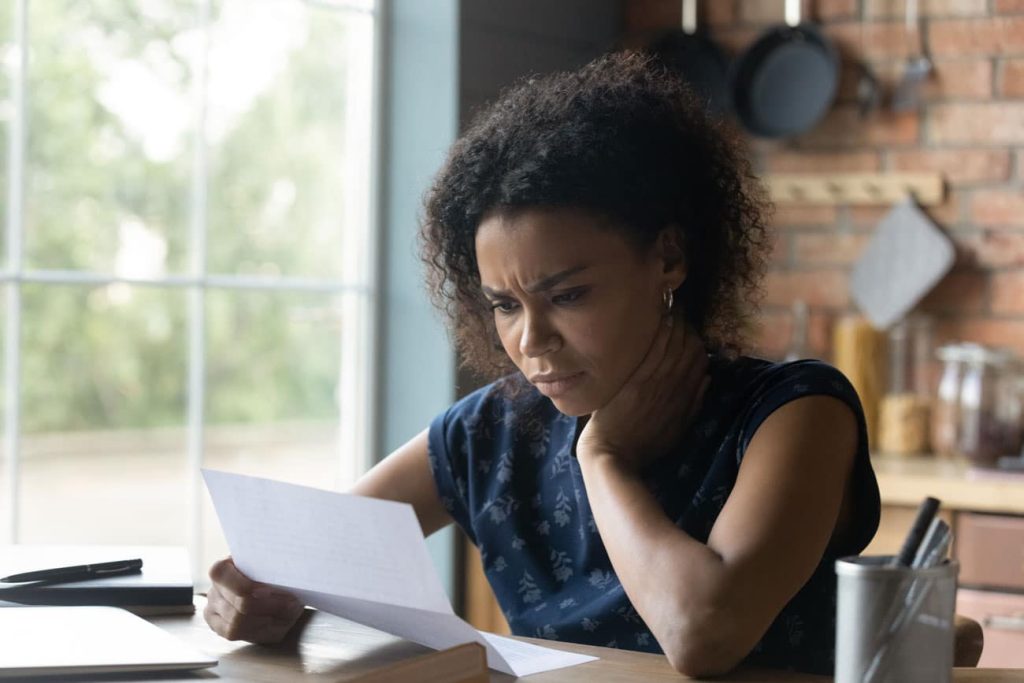 Woman wondering what are medical liens