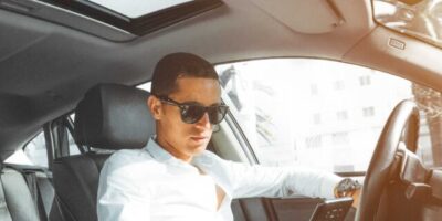 A Man Is Texting - Distracted Driving Arizona