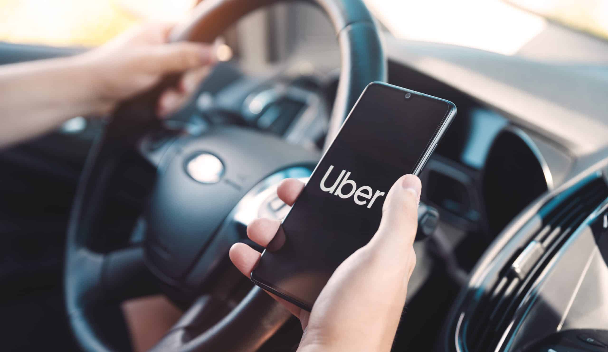 Uber Driver in a car - Uber Accident 5 Essential Facts