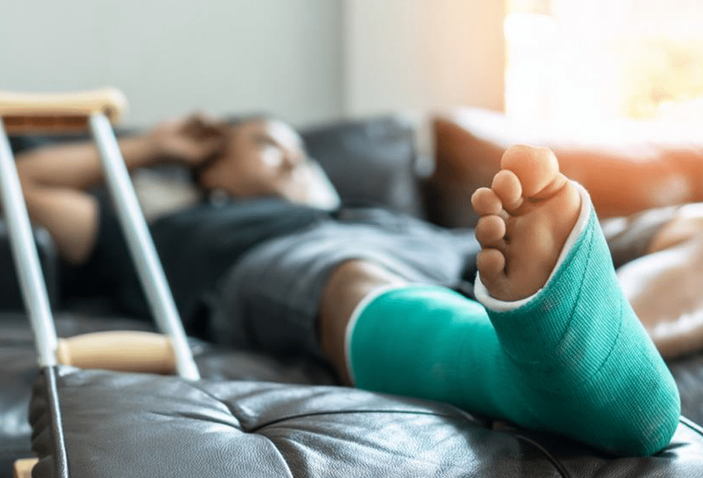 Injured Foot - Pain And Suffering Settlement After Car Accident