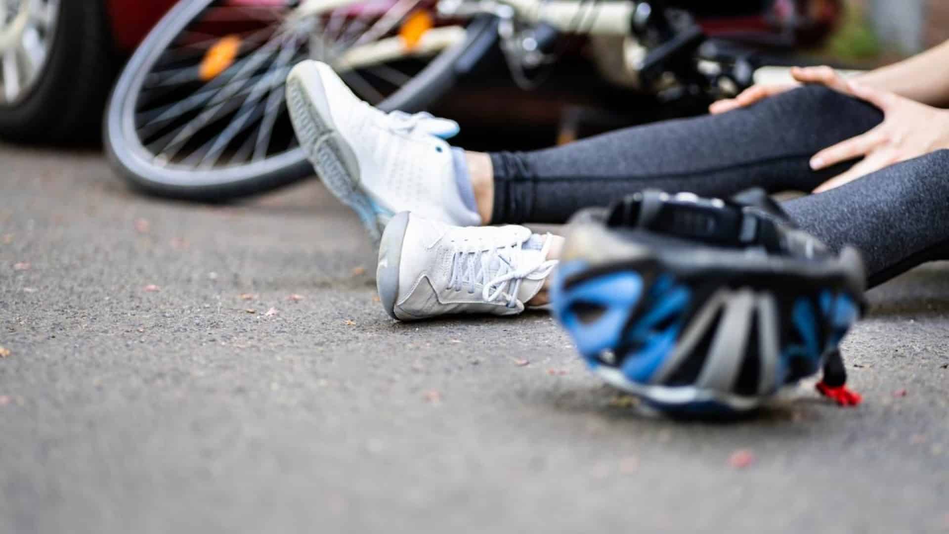 hit-and-run auto accident with a cyclist